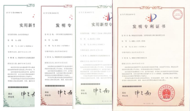 申報(bào)專(zhuān)利136項(xiàng)，已授權(quán)發(fā)明專(zhuān)利16項(xiàng)